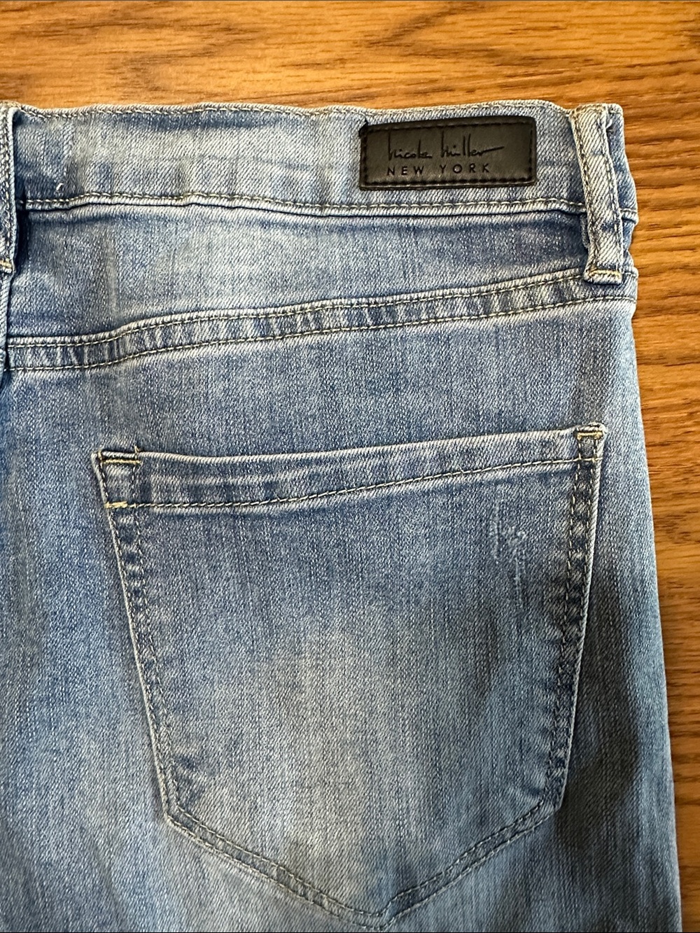 Soho Men’s Slim Jeans in Light Blue Denim